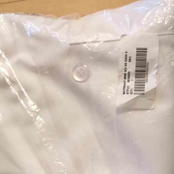 Red Kap White Chef Coat - Picture 5 of 5
